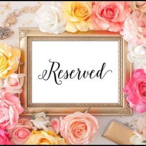 Reserved for Denika
